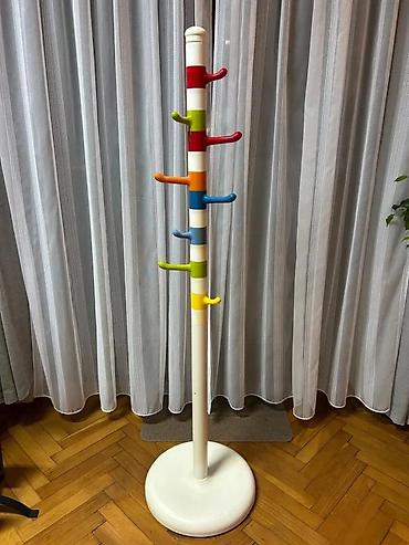 Ostali dečiji nameštaj: Dečji samostojeći čiviluk sa kružnom bazom - Stabilna teška baza od — 3