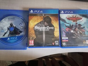 PS4 (Sony PlayStation 4): Продаю 3 диска Kingdom Come Deliverance - 1000 Assassin's Creed