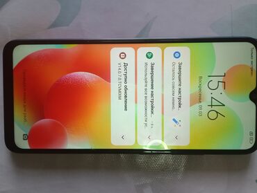 redmi 9 а: Redmi, Redmi 12C, Колдонулган, 64 ГБ, түсү - Көгүлтүр, 2 SIM