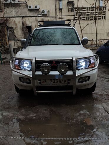 кенгурятник митсубиси: Mitsubishi Pajero: 2001 г., 3.5 л, Автомат, Бензин, Внедорожник