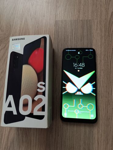 samsun: Samsung A02 S, 32 GB, rəng - Göy, Sənədlərlə