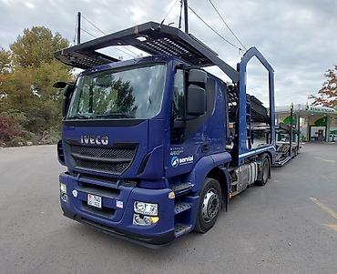 inter: Тягач, Iveco, 2015 г., Сar carrier trailer — 1