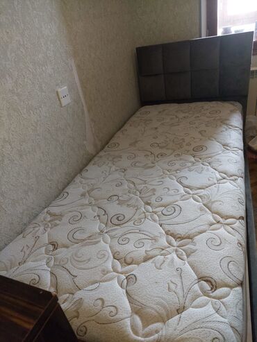 ortopedik matras qiymeti: İşlənmiş, Təknəfərlik çarpayı, Bazalı, Matras ilə