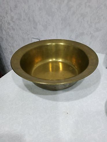 set qablari: Məhsul: Pirinç (mis- sink ərintisi) ləyə Təsvir: - Material: bərk — 2