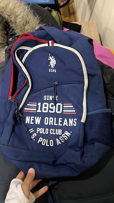 US Polo Assn. “New Orleans Polo Club” bel çantası - Rəng: tünd göy