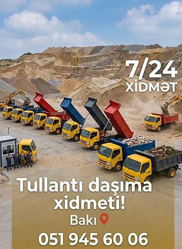 Tullantı daşıma xidməti – Bakı - 7/24 xidmət - Təmir və söküntü