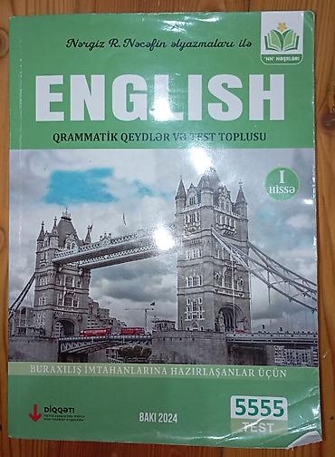 Testlər: Məhsul: English – Qrammatik Qeydlər və Test Toplusu (I hissə) Toplu — 1