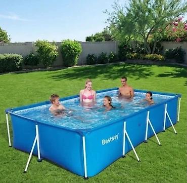 steperi za decu: 💦 ☀️Vaša privatna plaža u dvorištu! 🌊 450 x 220 cm Cena: 20.000 din — 1