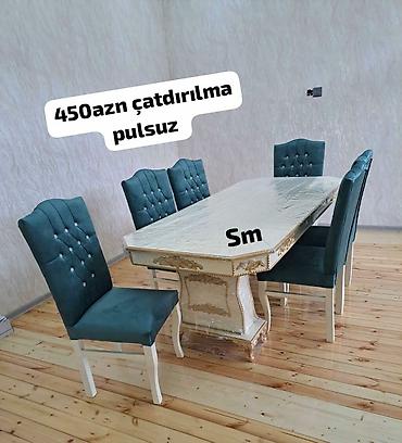 şuşe masa: Stol stul dəstlərimiz hər ölçüde her madelde Ucuz və keyfiyyətli Bizde — 5
