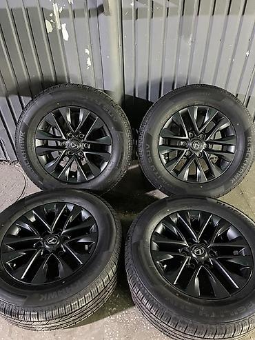 Колеса в сборе 265 / 60 / R 18, Новый, Комплект, Внедорожные (АТ/МТ), Литые, отверстий - 6 at lalafo.kg Колеса в сборе 265 / 60 / R 18, Новый, Комплект, Внедорожные (АТ/МТ), Литые, отверстий - 6