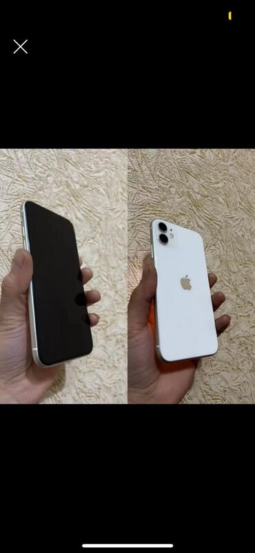 Apple iPhone: IPhone 11, 64 GB, Barmaq izi, Face ID