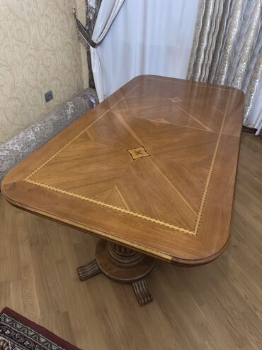 Masa və oturacaq dəstləri: Qonaq otağı üçün, Açılan, 8 stul — 12