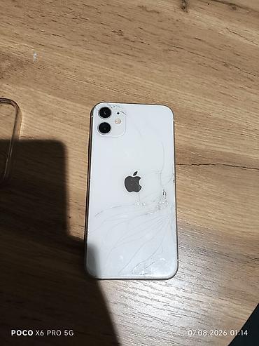 socket 1155: IPhone 11, 64 ГБ, белый все родное не вскрывался кроме кнопки — 1