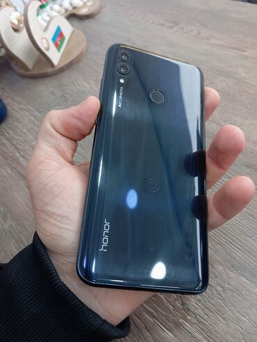 telefon satışı tap.az: Honor 30 Youth, 128 GB, rəng - Qara, Barmaq izi, İki sim kartlı, Face ID