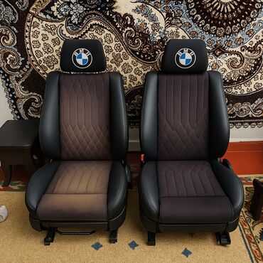 потолок бмв е34: Комплект сидений, Кожа, BMW 1994 г., Б/у, Оригинал, Германия