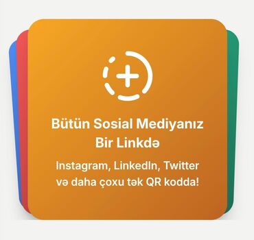 Başqa xidmətlər: Rəqəmsal Vizit Kart – 77 AZN Kağız vizit kartlara son! Öz brendinizi — 7