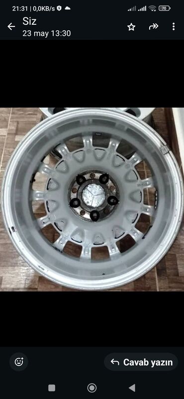 depozit masin: Disk təkər Mercedes-Benz R 16, 5 Boltlu