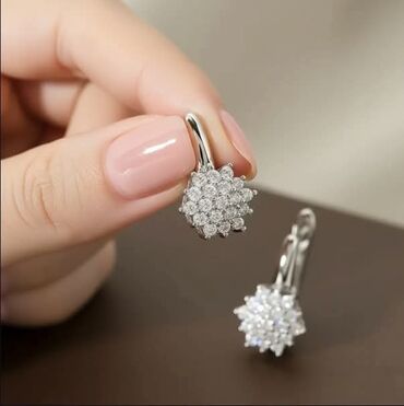 Minđuše: Vintage inspirisane viseće minđuše – ovalni kristali sa okvirom od — 11