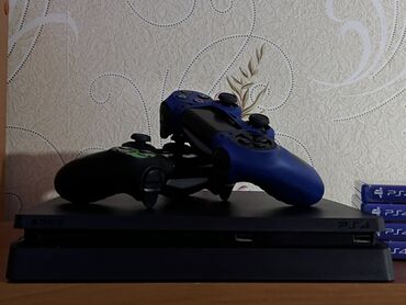 сони 4 цена в бишкеке: PlayStation 4slim с 2 DUALSHOK и играми GTA5, UFC4, FIFA24, Mortal