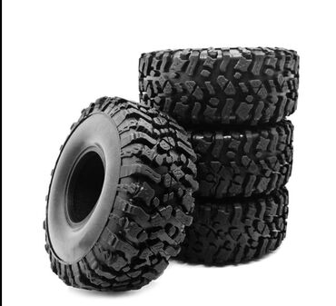 резина для спорта: 4 шт. 120 мм 1,9 дюйма резиновые шины для колес 1:10 RC Rock Crawler