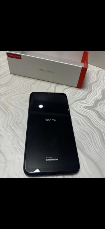 Redmi: Redmi Note 7, 64 GB, rəng - Qara, Sensor, Barmaq izi, İki sim kartlı