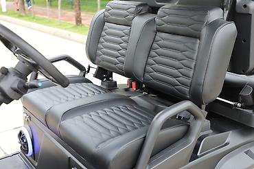 Microcar: Qolf kar – 4 nəfərlik, yüksək klirensli, tam ölçülü dam və küləkşşəsi — 6