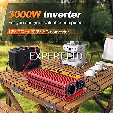 İnverterlər: Yeni Inverter, 1500-3000 Vt, 12 - 220 volt, Ünvandan götürmə, Ödənişli çatdırılma, Rayonlara çatdırılma — 5