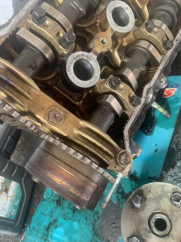 Двигатели, моторы и ГБЦ: Бензиновый мотор Toyota 2007 г., 2.4 л, Б/у, Оригинал, Япония — 7