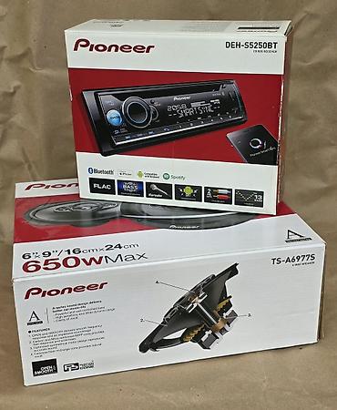 avtomatik səs yazma: Pioneer avtomobil audio dəsti 1) Pioneer DEH-S5250BT – CD RDS resiver — 1