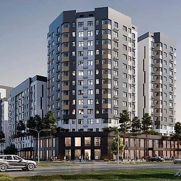 Продажа квартир: Студия, 46 м², Тунгуч мкр Элитка, 13 этаж, ПСО (под самоотделку) — 5