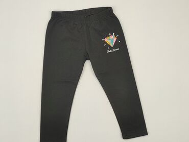 pajacyk dziewczynka: Leggings for kids, 3-4 years, 98/104, condition - Good