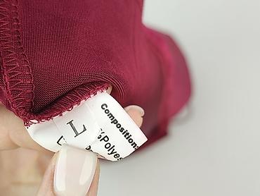bordowe: Sukienka damska, rozmiar L — 4