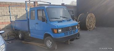 mercedes benz бортовой: Грузовой бортовой фургон Mercedes-Benz (серия T1/»бусик») в синим — 3