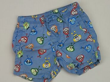 kaszmirowy pajacyk niebieski: Shorts, H&M, 6-9 months, condition - Very good