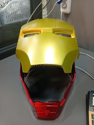 Шлемы: Шлем в стиле Железного человека (Iron Man) - Реплика лицевой маски с — 1