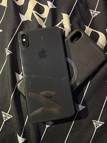 Apple iPhone: IPhone X, Б/у, 64 ГБ, Space Gray, Чехол — 9