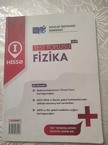 Fizika: Məhsul: “Test Toplusu – Fizika, I Hissə” (Dövlət İmtahan Mərkəzi — 1