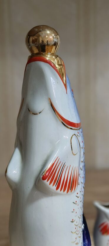 Digər dəstlər və servizlər: Porselemdən “Balıq” formasında içki servis dəsti - Komplekt: 1 ədəd — 5