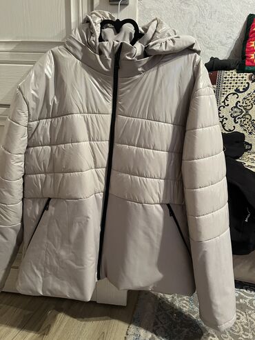 куртки для женщин: Куртка 3XL (EU 46), цвет - Бежевый
