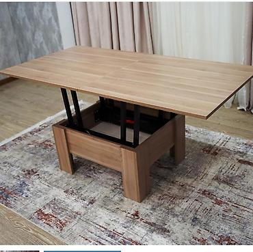 Ev və bağ: Jurnal masası, Yeni, Açılan, Kvadrat masa — 3