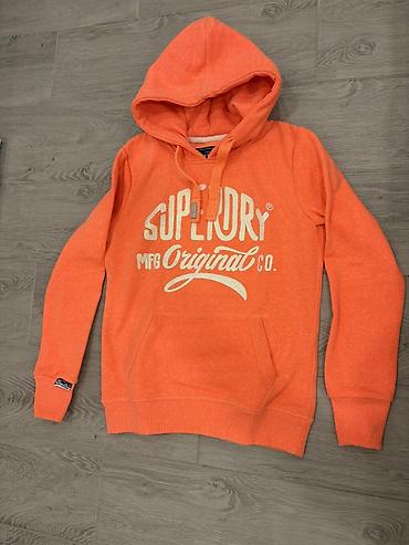 paul and bear: Superdry dukserica s kapuljačom – ženska - Boja: živa narandžasta — 1
