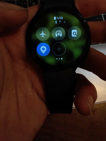 telefon saatları: İşlənmiş, Smart saat, Samsung, Sensor ekran, rəng - Qara