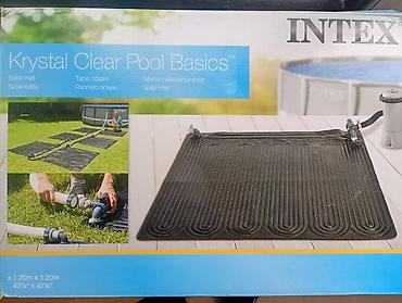 villa sekilleri: İntex Krystal Clear Pool Basics – Günəşlə İsitmə Matı - Model: Solar — 1