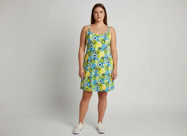 sukienka dluga na wesele plus size: Melrose, Women`s dress, size 2XL