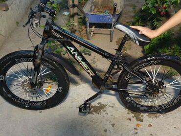 elektrikli velosiped motoru satisi: İşlənmiş Dağ velosipedi Anmier, 24", sürətlərin sayı: 7, Ünvandan götürmə