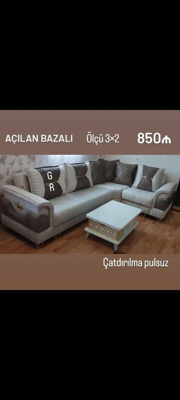 televizor mebel: Künc divan, Yeni, Açılan, Bazalı