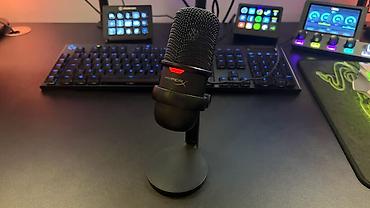 Hyperxsolocast Microphone ✅ Usb ilə qoşulur. ✅ Üzərində sensor var səs