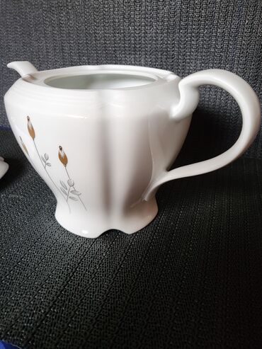 Čajnici: Bokal nov 1986 do 1993g Bareuther Bavaria porcelan. Nov bokal,sve na — 7