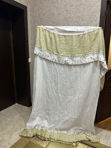 Pərdə və tüllər: Pərdə dəstləri - Şəkillərdə bir neçə fərqli model pərdə təqdim — 4