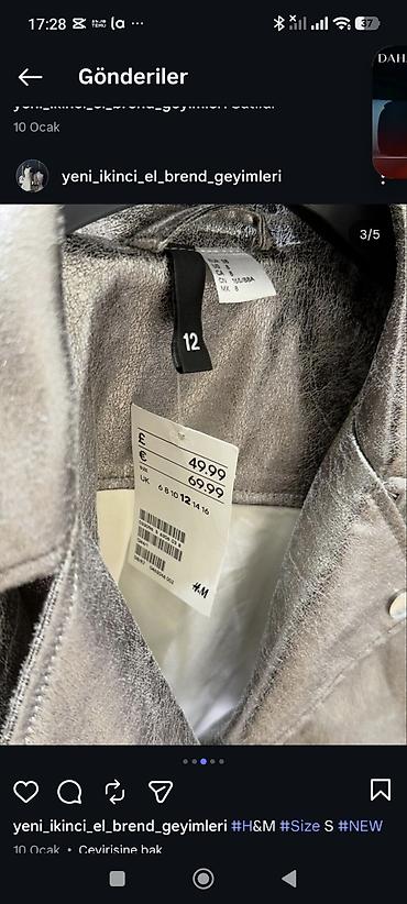 Pencəklər: Pencək, H&M, Dəri, S — 3